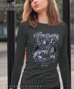 Aerosmith Boston Est 1970 Shirt Longsleeves Women