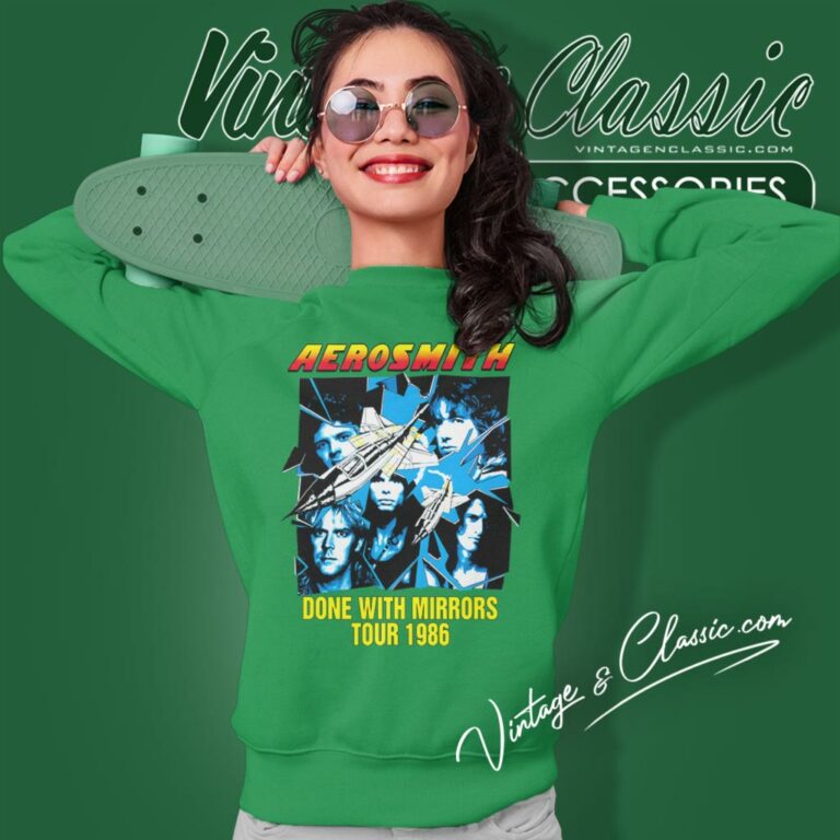Aerosmith Done With Mirrors Sweatshirt Aerosmith Done With Mirrors Sweatshirt