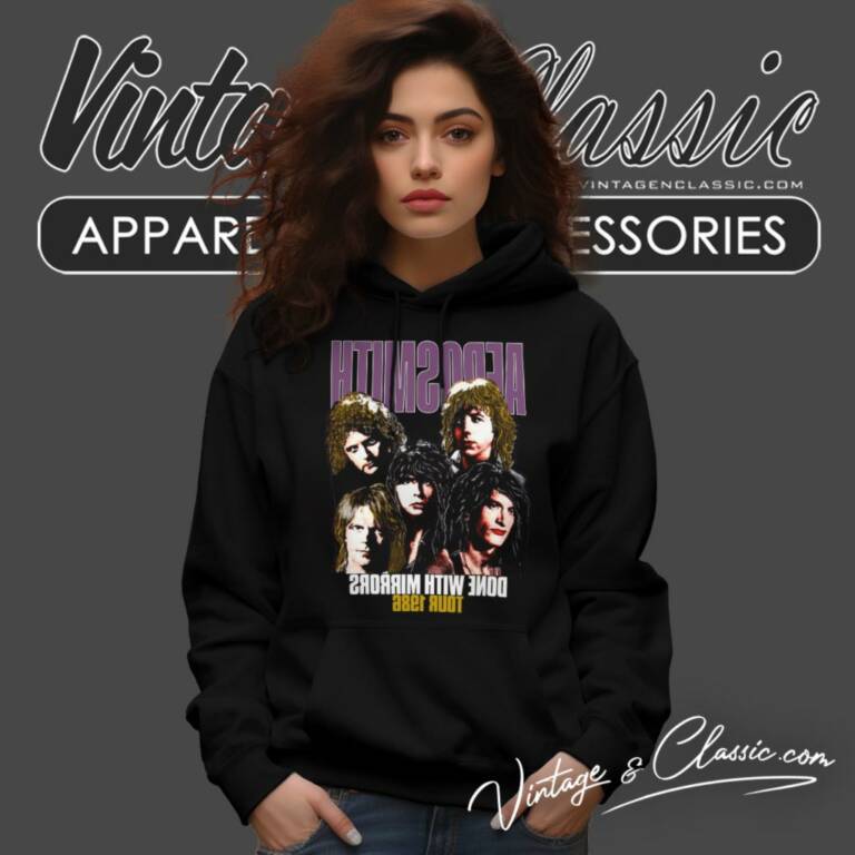 Aerosmith Done With Mirrors Tour Hoodie Aerosmith Done With Mirrors Tour Hoodie
