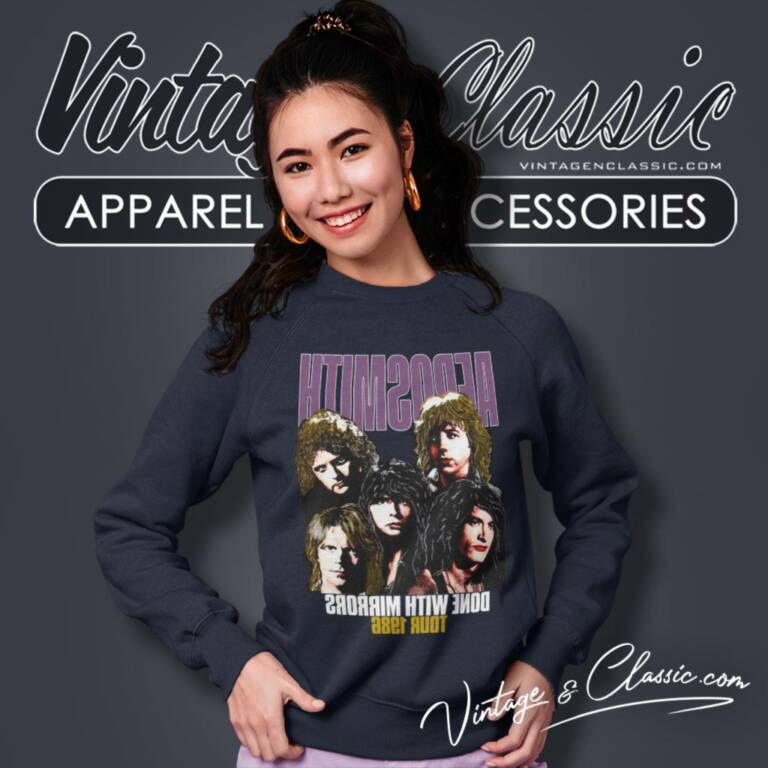 Aerosmith Done With Mirrors Tour Sweatshirt Aerosmith Done With Mirrors Tour Sweatshirt
