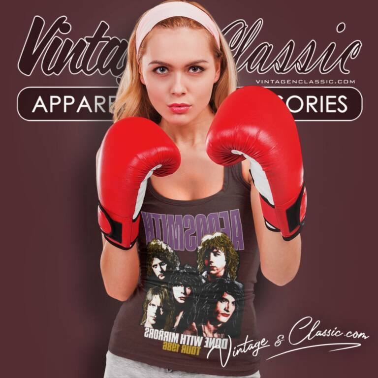 Aerosmith Done With Mirrors Tour Tank Top Racerback Aerosmith Done With Mirrors Tour Tank Top Racerback