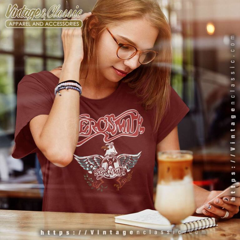 Aerosmith Eagle Women TShirt Aerosmith Eagle Women TShirt