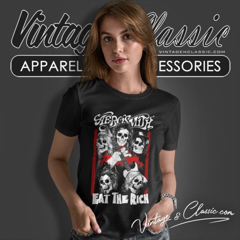 Aerosmith Eat The Rich Women T Shirt Aerosmith Eat The Rich Women T Shirt