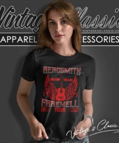 Aerosmith Est 1970 Farewell Tour Women TShirt