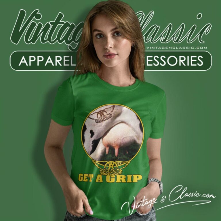 Aerosmith Get A Grip Album Women T Shirt Aerosmith Get A Grip Album Women T Shirt
