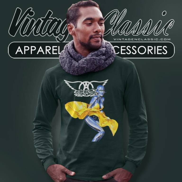 Aerosmith Just Push Play Long Sleeve Tee Aerosmith Just Push Play Long Sleeve Tee