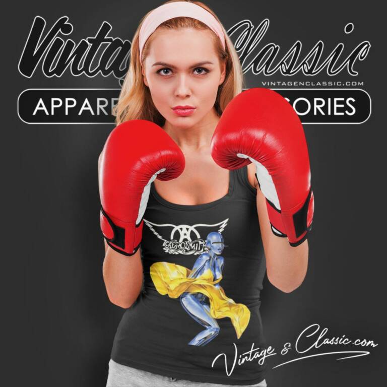 Aerosmith Just Push Play Tank Top Racerback Aerosmith Just Push Play Tank Top Racerback