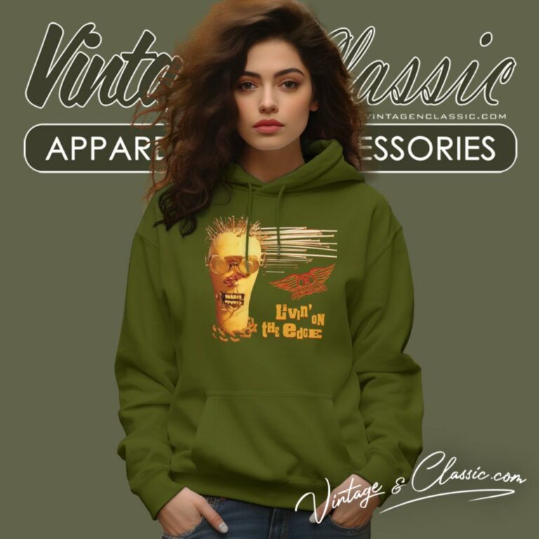Aerosmith Livin On The Edge Hoodie Aerosmith Livin On The Edge Hoodie