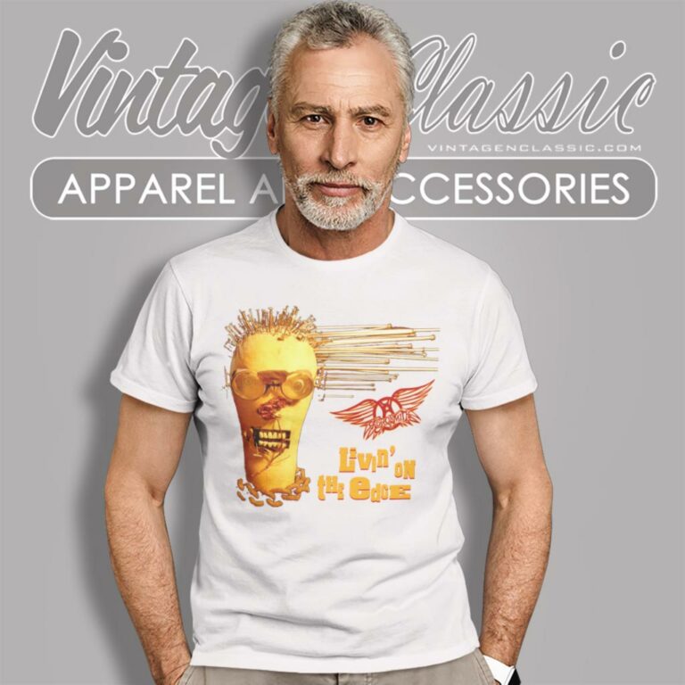 Aerosmith Livin On The Edge T Shirt Aerosmith Livin On The Edge T Shirt