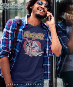 Aerosmith Mama Kin Anniversary V Neck TShirt