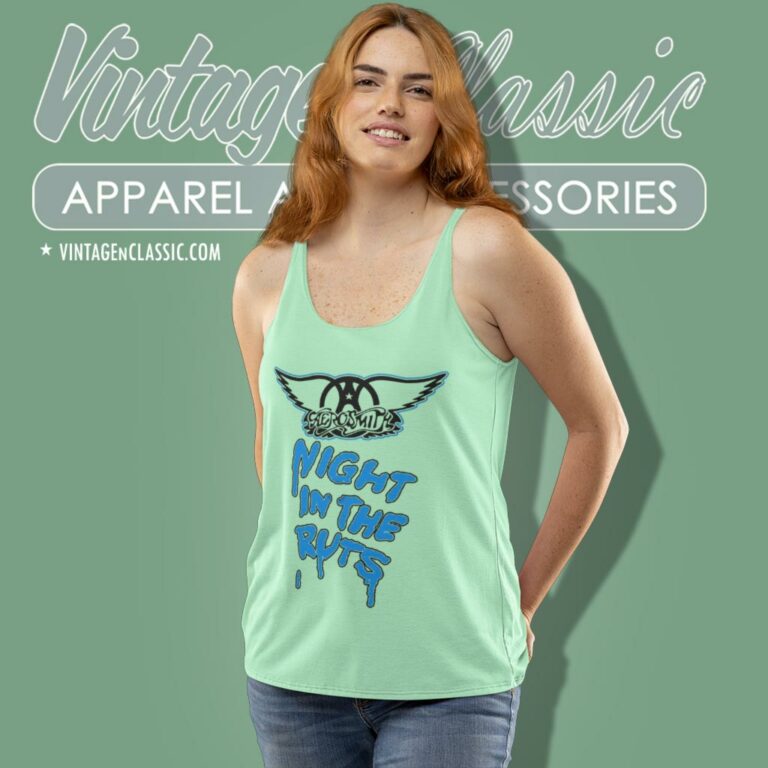 Aerosmith Night In The Ruts Tank Top Racerback Aerosmith Night In The Ruts Tank Top Racerback
