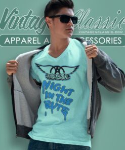 Aerosmith Night In The Ruts V Neck TShirt