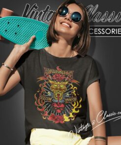 Aerosmith Nine Lives 1997 Women T Shirt