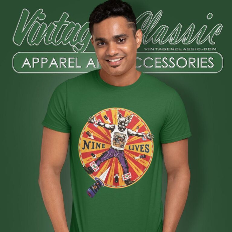 Aerosmith Nine Lives Tour T Shirt Aerosmith Nine Lives Tour T Shirt