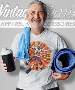 Aerosmith Nine Lives Tour V Neck TShirt