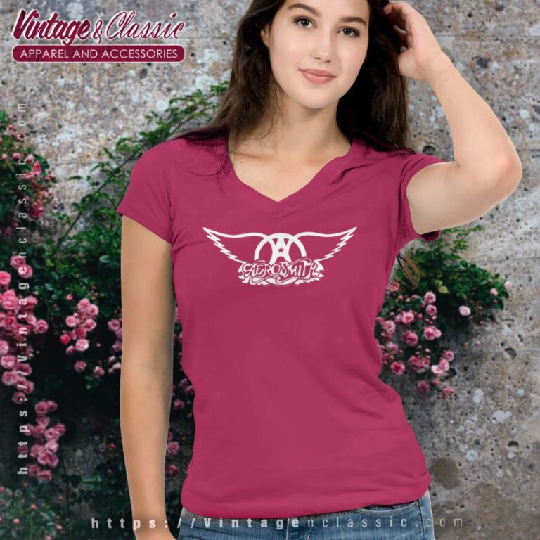 Aerosmith Original Vneck Aerosmith Original Vneck