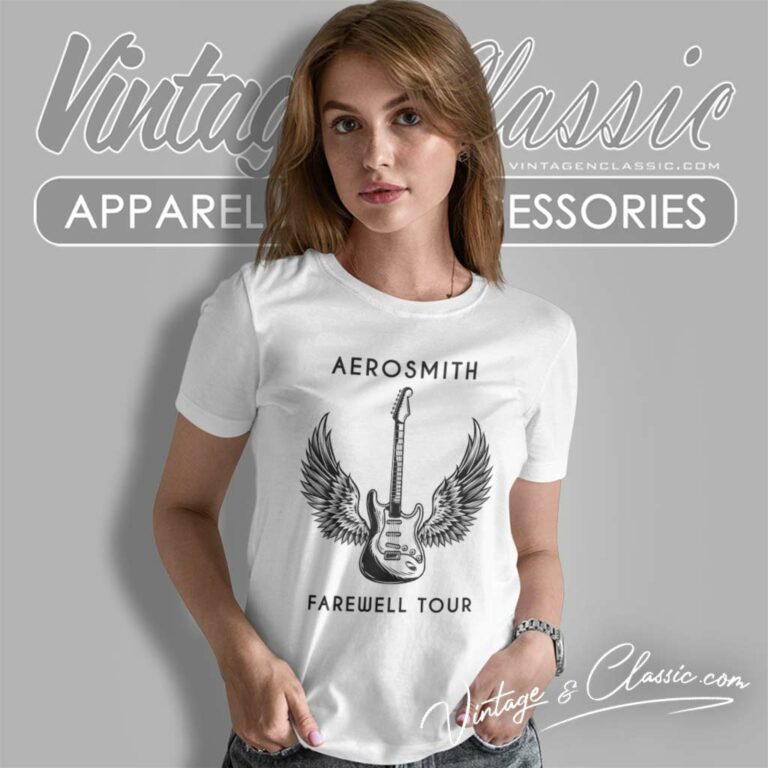 Aerosmith Peace Out Farewell Tour 2023 Women TShirt Aerosmith Peace Out Farewell Tour 2023 Women TShirt