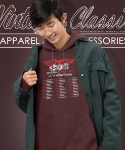 Aerosmith Peace Out Farewell Tour Shirt The Black Crowes Tour 2023 2024 Hoodie