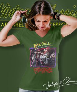Aerosmith Permanent Vacation V Neck TShirt