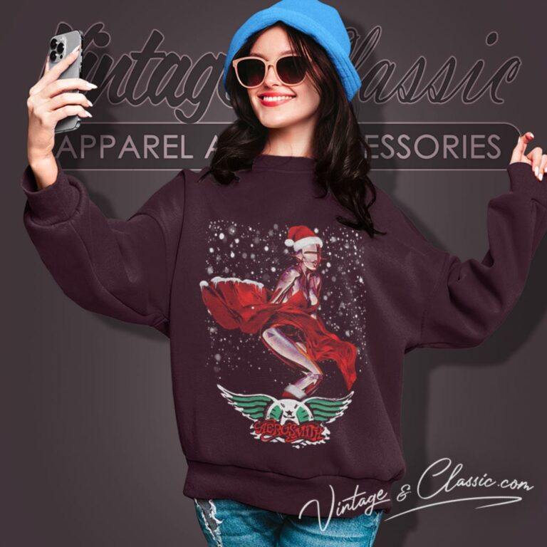 Aerosmith Pobo Santa Sweatshirt Aerosmith Pobo Santa Sweatshirt