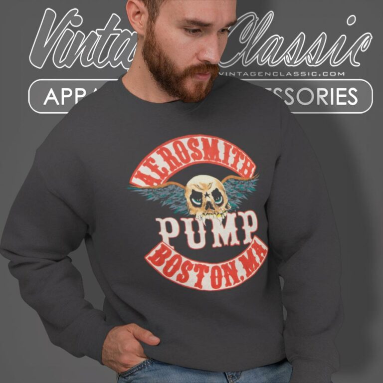 Aerosmith Pushead Pump Tour Sweatshirt Aerosmith Pushead Pump Tour Sweatshirt