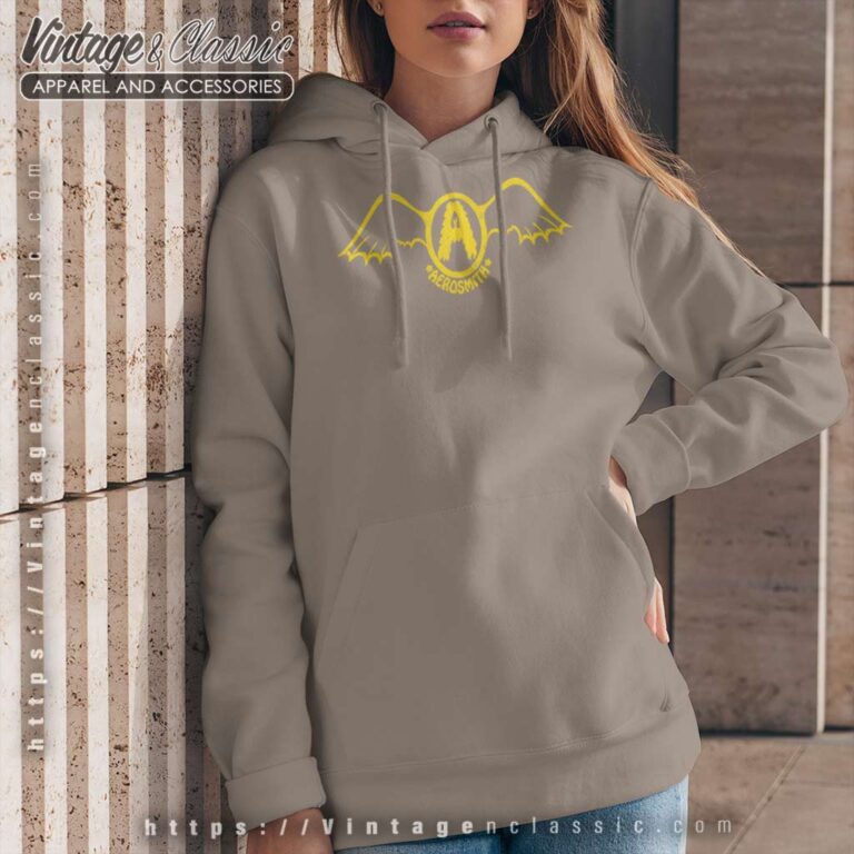 Aerosmith Retro Logo Hoodie Aerosmith Retro Logo Hoodie