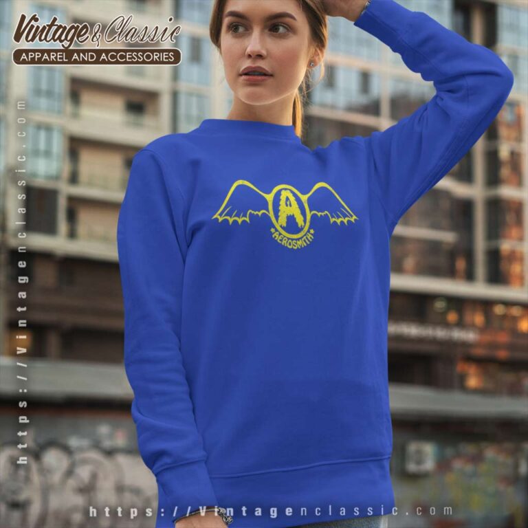 Aerosmith Retro Logo Sweatshirt Aerosmith Retro Logo Sweatshirt