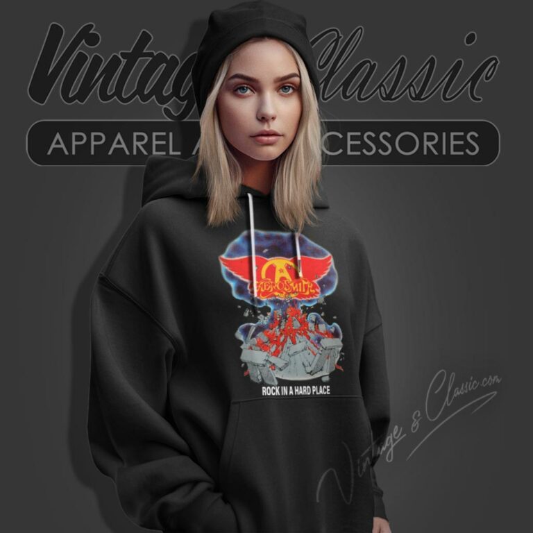 Aerosmith Rock In A Hard Place Hoodie Aerosmith Rock In A Hard Place Hoodie
