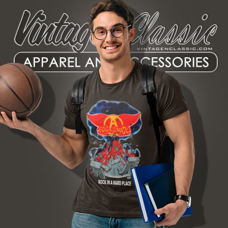 Aerosmith Rock In A Hard Place T Shirt Aerosmith Rock In A Hard Place T Shirt