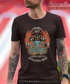 Aerosmith Rock N Roll Band T Shirt