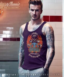 Aerosmith Rock N Roll Band Tank Top Racerback