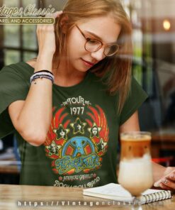 Aerosmith Rock N Roll Band Women TShirt