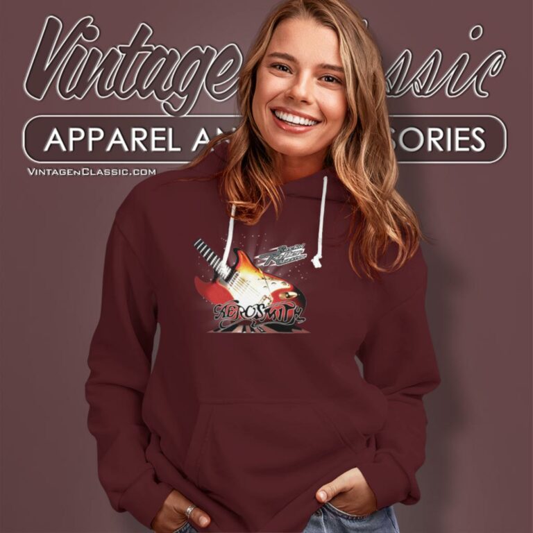 Aerosmith Rock Roller Coaster Hoodie Aerosmith Rock Roller Coaster Hoodie