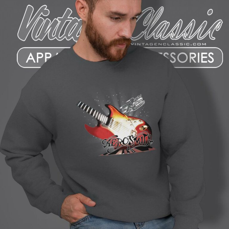 Aerosmith Rock Roller Coaster Sweatshirt Aerosmith Rock Roller Coaster Sweatshirt