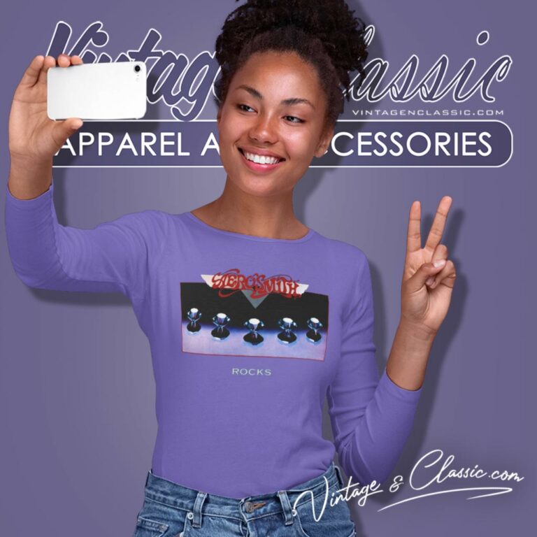 Aerosmith Rocks Album Long Sleeve Tee Aerosmith Rocks Album Long Sleeve Tee