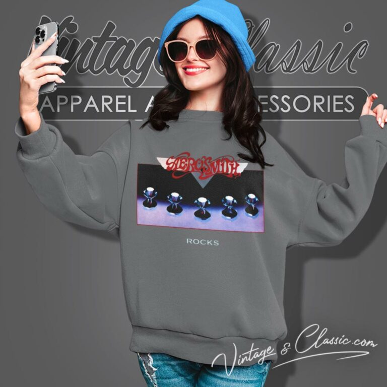 Aerosmith Rocks Album Sweatshirt Aerosmith Rocks Album Sweatshirt
