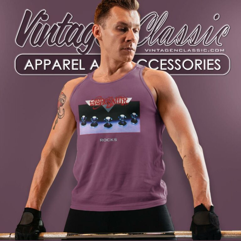 Aerosmith Rocks Album Tank Top Racerback Aerosmith Rocks Album Tank Top Racerback