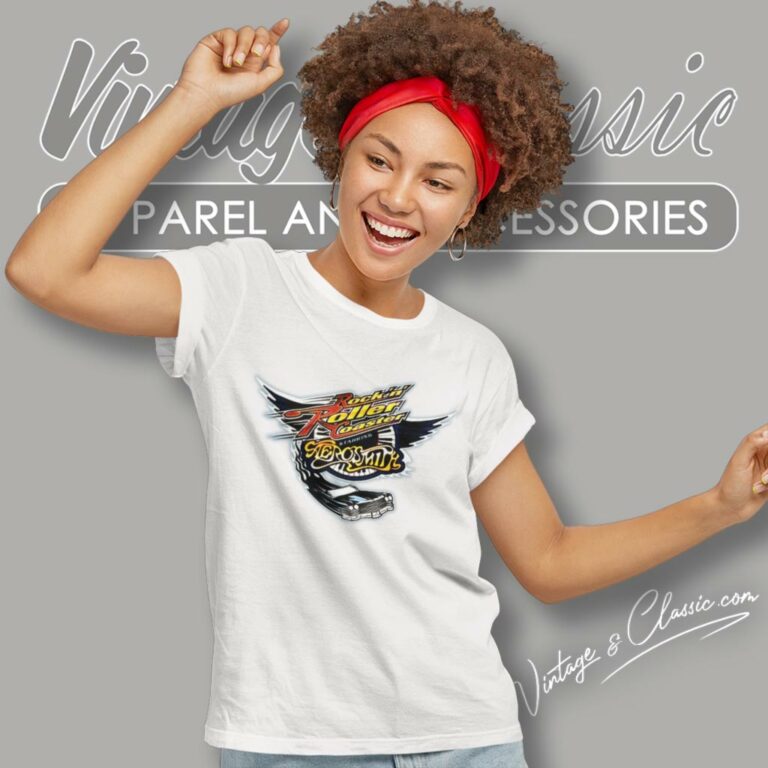 Aerosmith Roller Coaster Women T Shirt Aerosmith Roller Coaster Women T Shirt