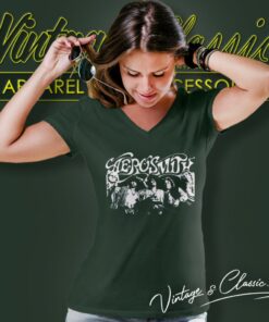 Aerosmith Shirt 2023 2024 Peace Out Farewell Tour Band V Neck TShirt