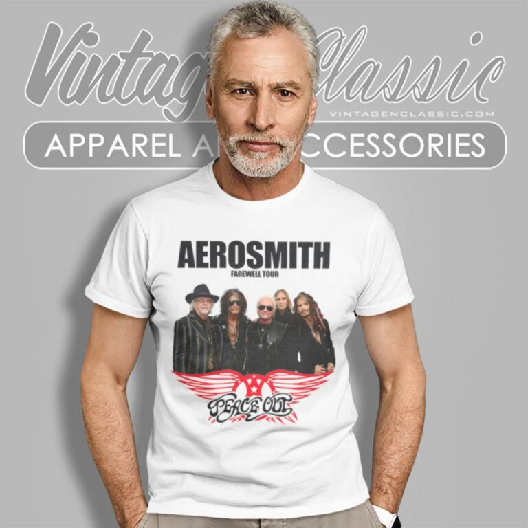 Aerosmith Shirt 2023 2024 Peace Out Farewell Tour With The Black Crowes T Shirt Aerosmith Shirt 2023 2024 Peace Out Farewell Tour With The Black Crowes T Shirt