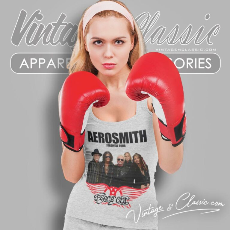 Aerosmith Shirt 2023 2024 Peace Out Farewell Tour With The Black Crowes Tank Top Racerback Aerosmith Shirt 2023 2024 Peace Out Farewell Tour With The Black Crowes Tank Top Racerback