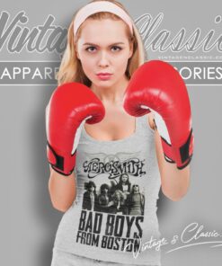 Aerosmith Shirt Bad Boys From Boston Tank Top Racerback