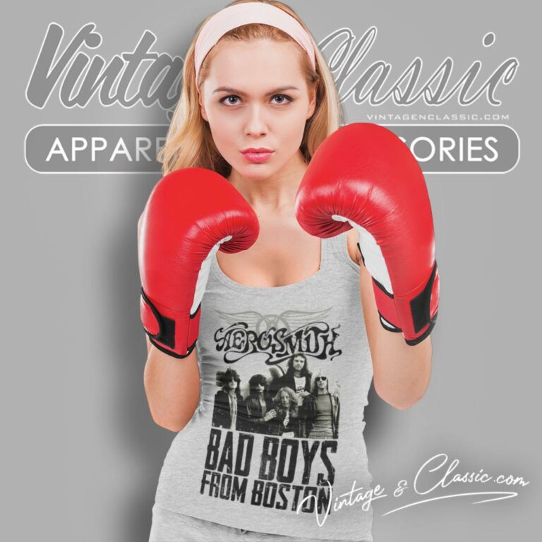 Aerosmith Shirt Bad Boys From Boston Tank Top Racerback Aerosmith Shirt Bad Boys From Boston Tank Top Racerback