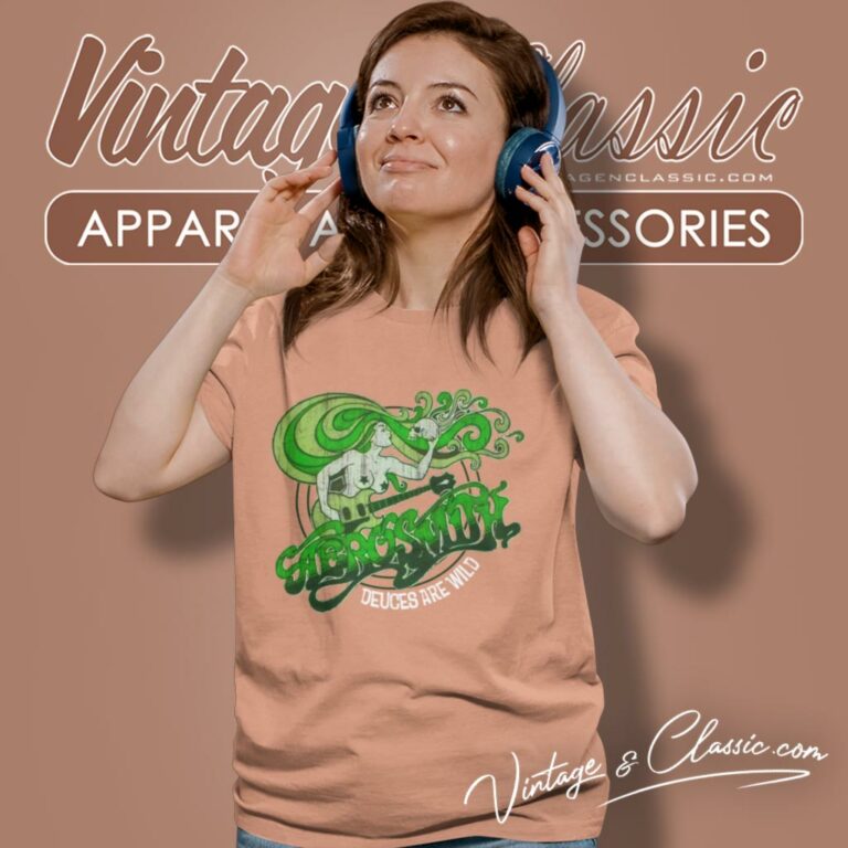 Aerosmith Shirt Deuces Are Wild Song Women T Shirt Aerosmith Shirt Deuces Are Wild Song Women T Shirt