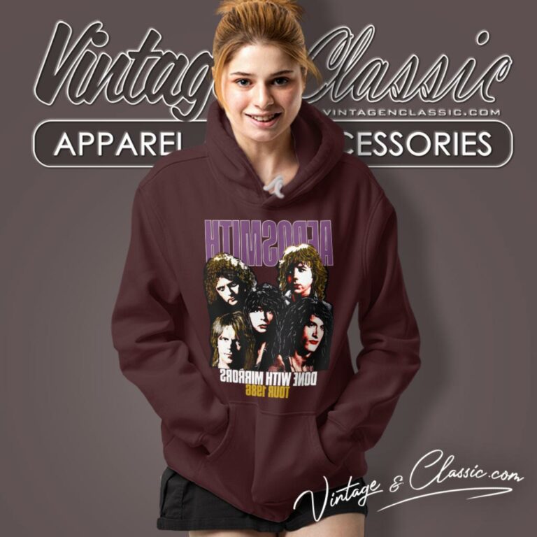 Aerosmith Shirt Done With Mirrors Tour Hoodie Aerosmith Shirt Done With Mirrors Tour Hoodie