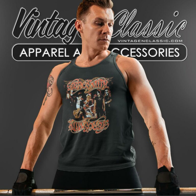 Aerosmith Shirt Hot Rocks 07 Tour Tank Top Racerback Aerosmith Shirt Hot Rocks 07 Tour Tank Top Racerback
