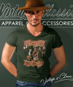 Aerosmith Shirt Hot Rocks 07 Tour V Neck TShirt