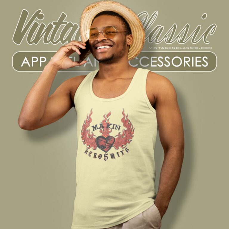 Aerosmith Shirt Makin Get A Grip Tank Top Racerback Aerosmith Shirt Makin Get A Grip Tank Top Racerback