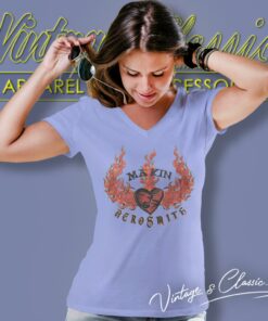 Aerosmith Shirt Makin Get A Grip V Neck TShirt