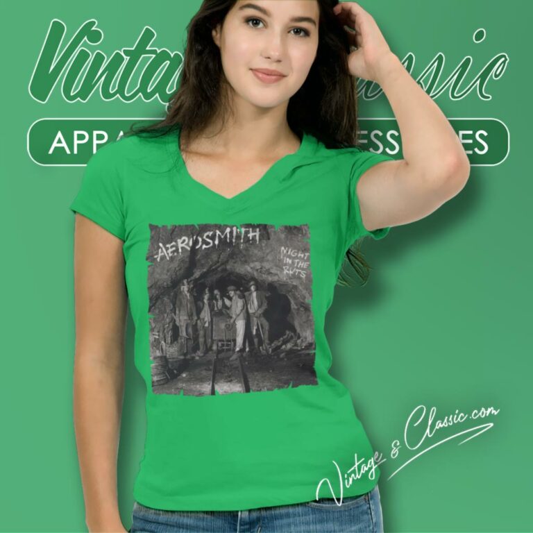 Aerosmith Shirt Night In The Ruts V Neck TShirt Aerosmith Shirt Night In The Ruts V Neck TShirt
